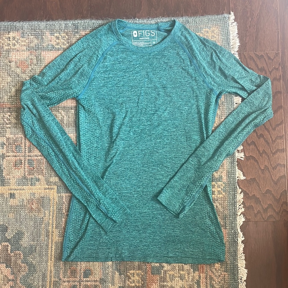 Women’s Heather Caribbean Blue Salta Performance Underscrub